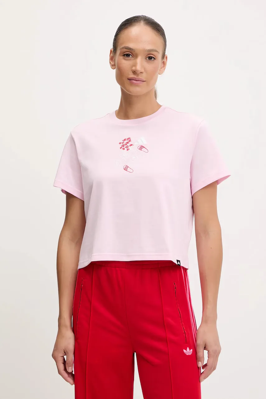 adidas Памучна тениска W MINI