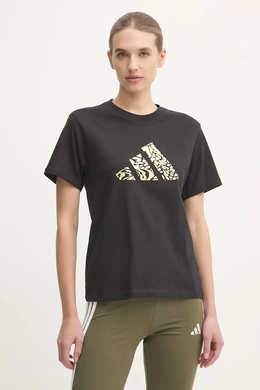 adidas Памучна тениска W T MET TEE