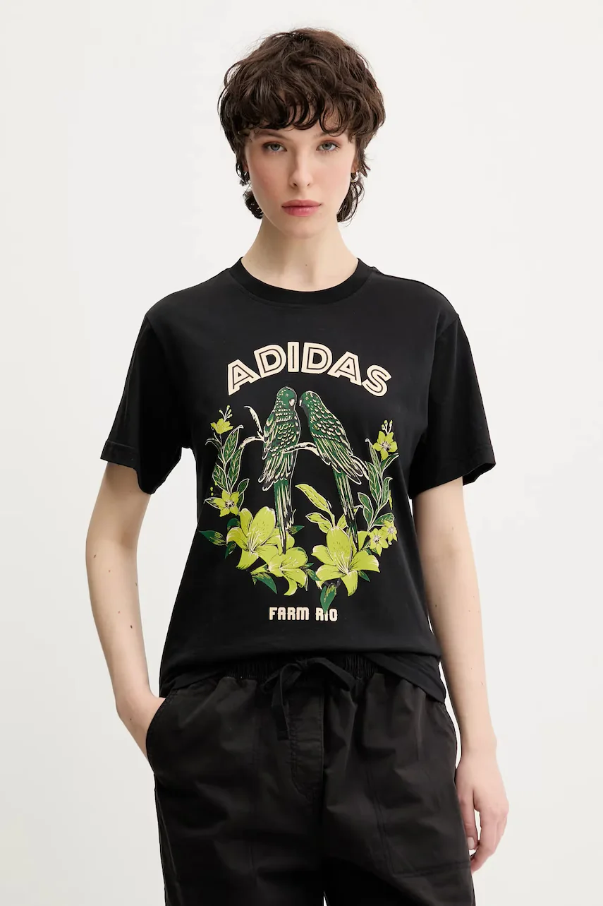 adidas Памучна тениска x Farm Rio