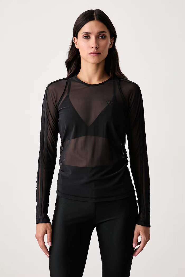 adidas Performance блуза с дълги ръкави за трениране дамска Originals Sport сива KT7080