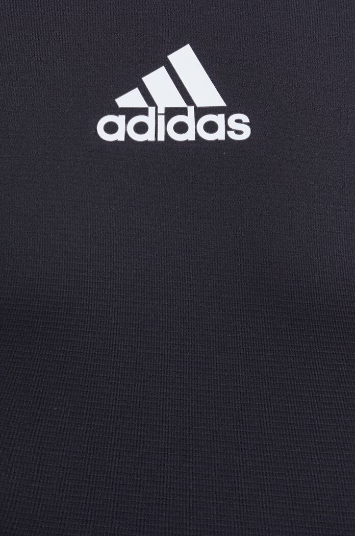 adidas Performance Блуза с дълги ръкави за трениране Team Base в черно с принт GN5677