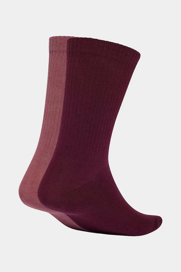 adidas Performance чорапи с памук Originals Sport 2 броя бордо KR1592
