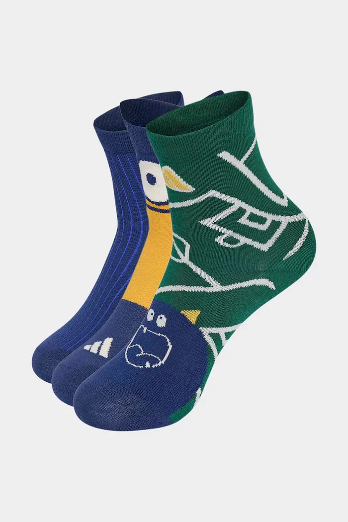 adidas Performance чорапи за деца 3 броя тъмносини KR1712