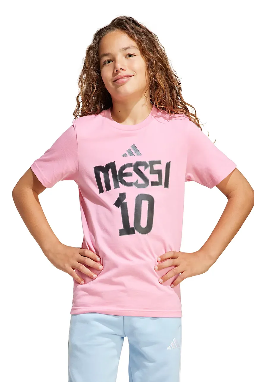 adidas Performance Детска памучна тениска MESSI