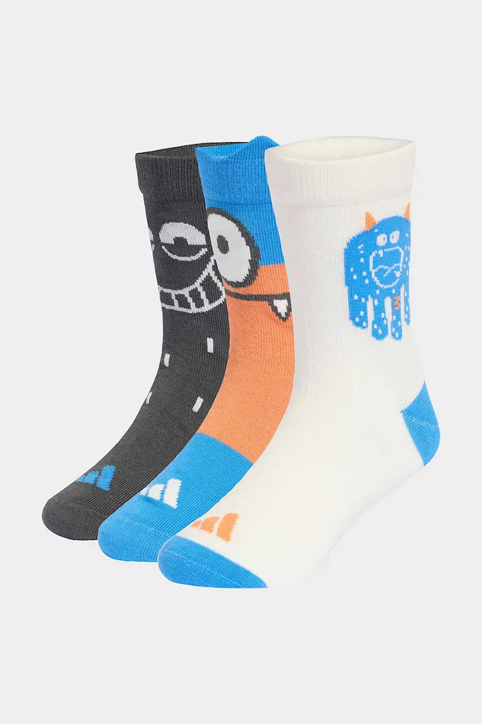 adidas Performance Детски чорапи (3 чифта) в бяло KA0295