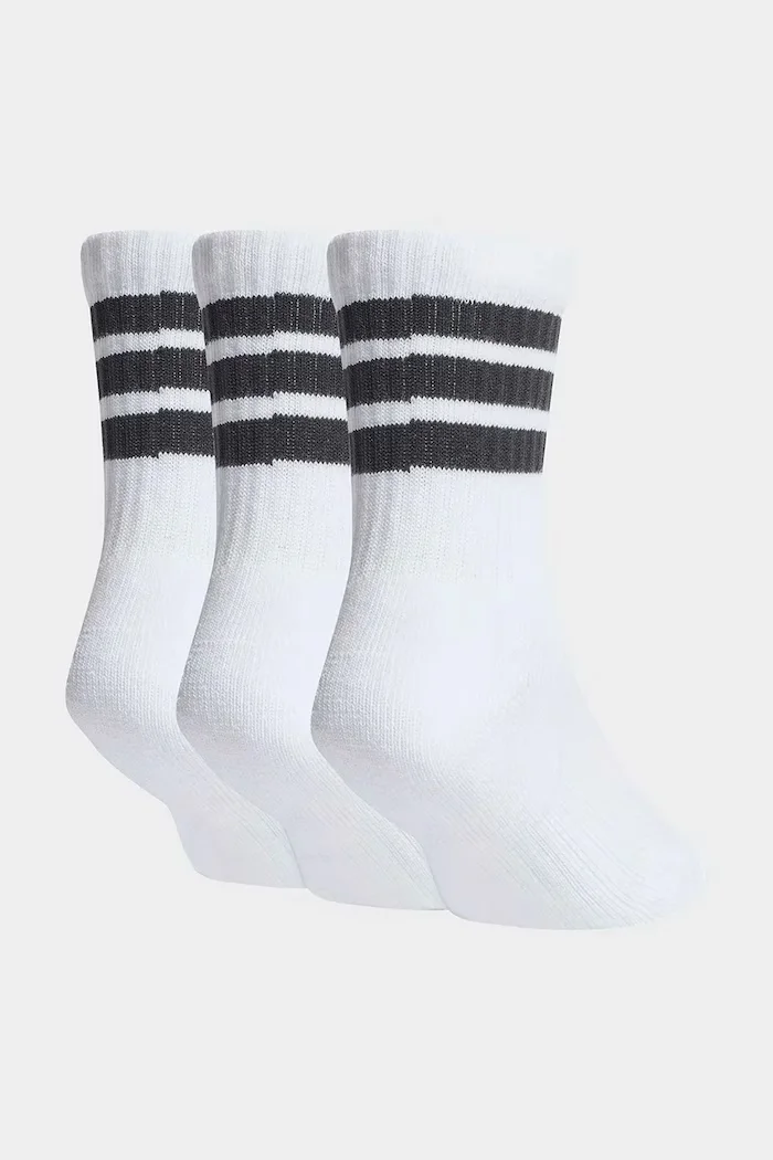 adidas Performance Детски чорапи с памук (3 чифта) в бяло JZ0531