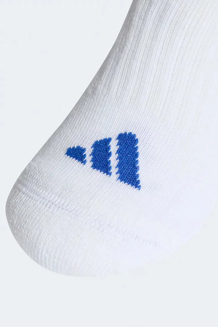 adidas Performance Детски чорапи с памук (3 чифта) в бяло KD1720