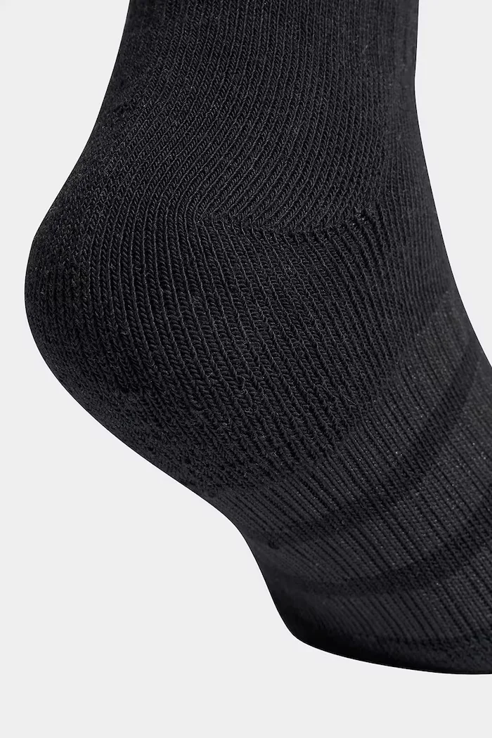 adidas Performance Детски чорапи с памук (3 чифта) в черно JZ0527