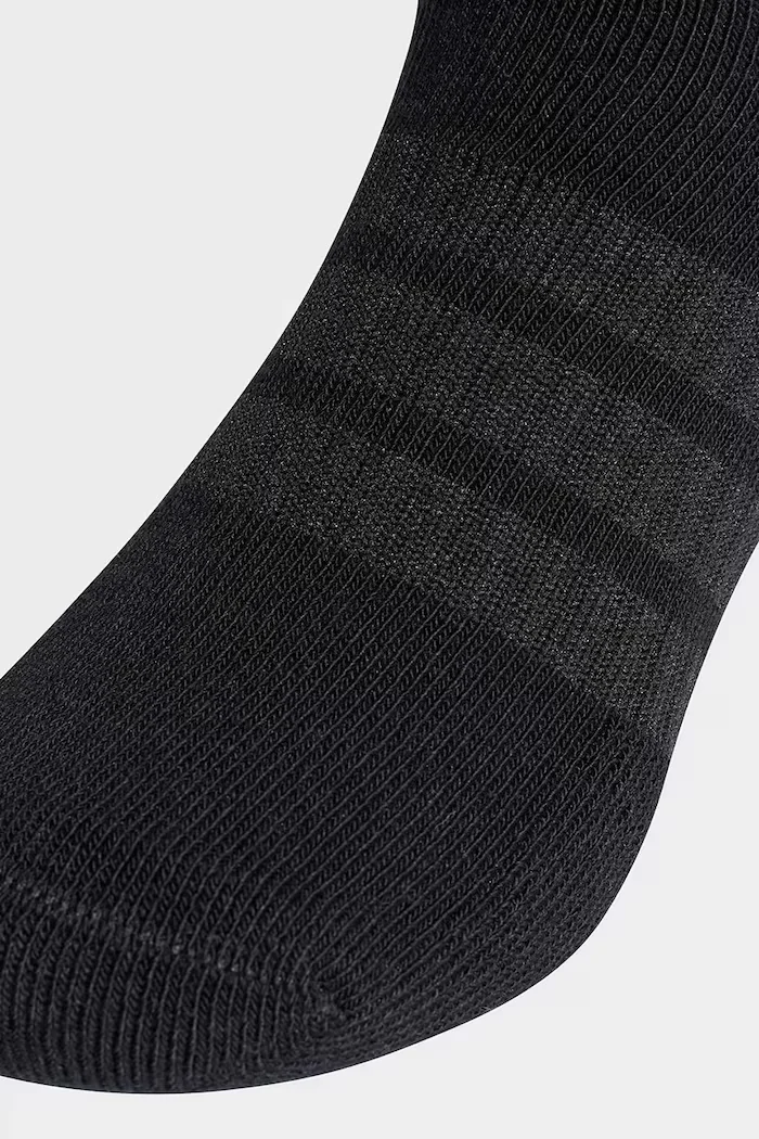 adidas Performance Детски чорапи с памук (3 чифта) в черно JZ0527