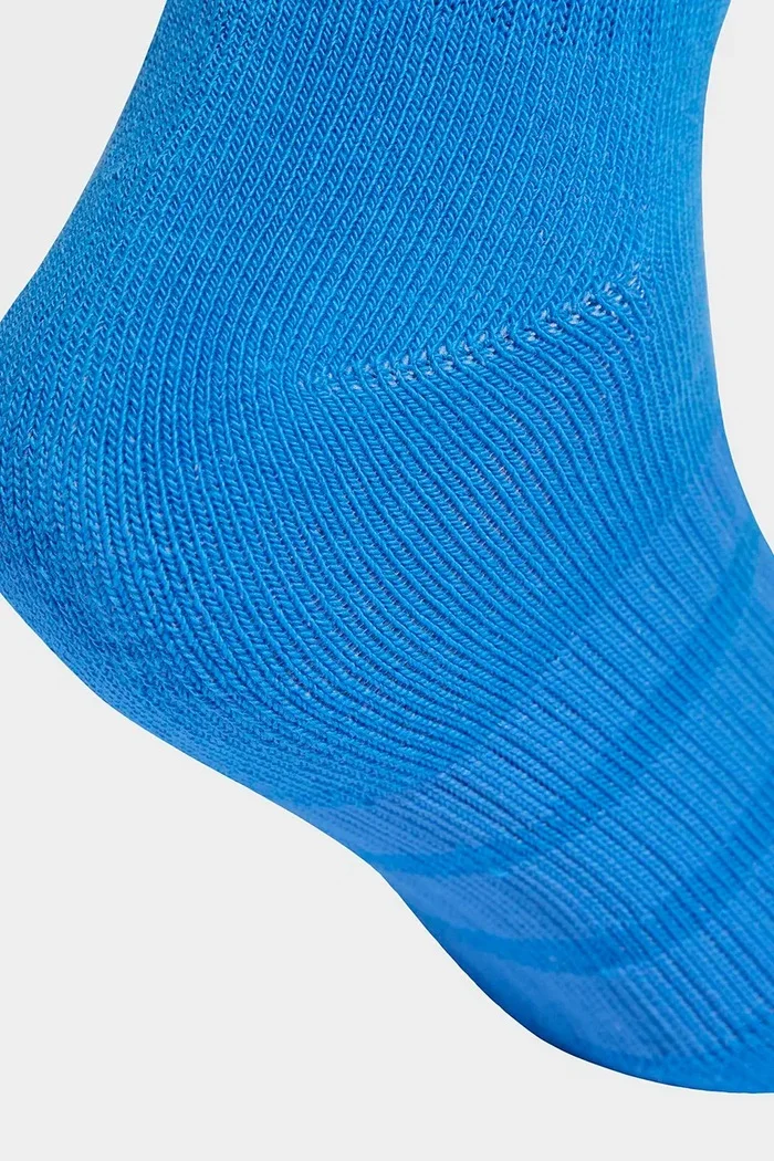 adidas Performance Детски чорапи с памук (3 чифта) в синьо KD1726