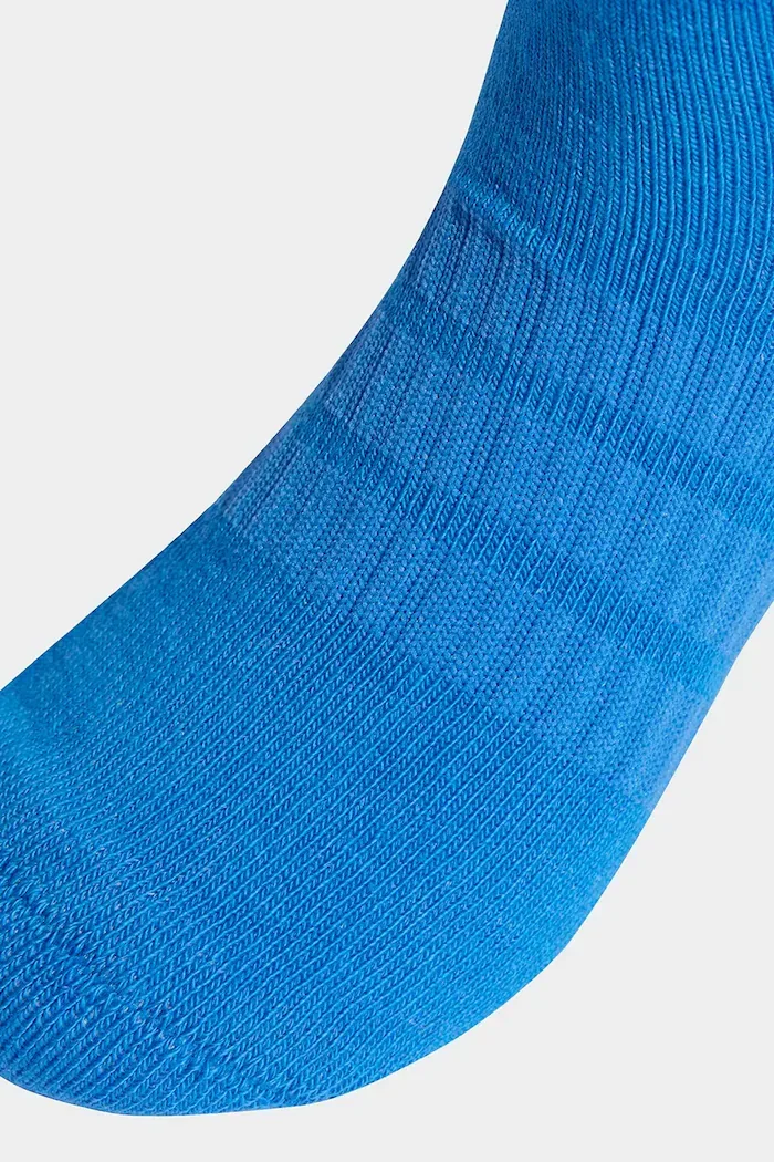 adidas Performance Детски чорапи с памук (3 чифта) в синьо KD1726