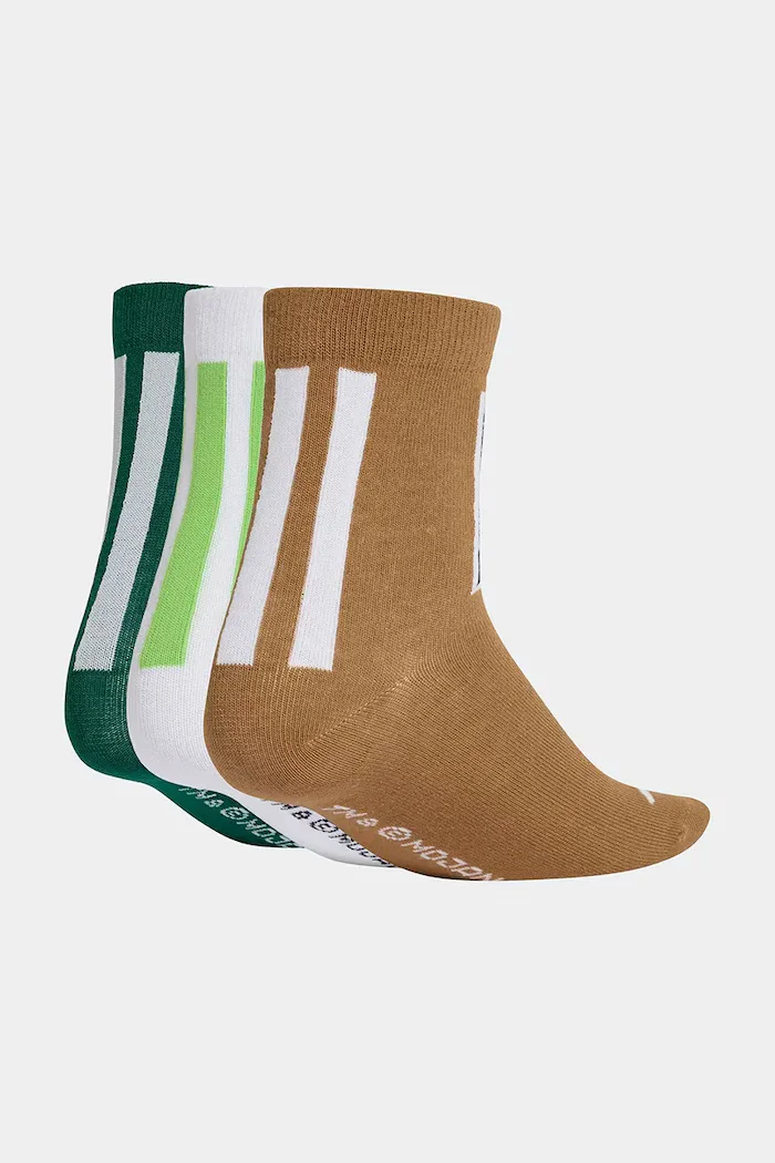 adidas Performance Детски чорапи с памук MINECRAFT (3 чифта) в бяло KA9902