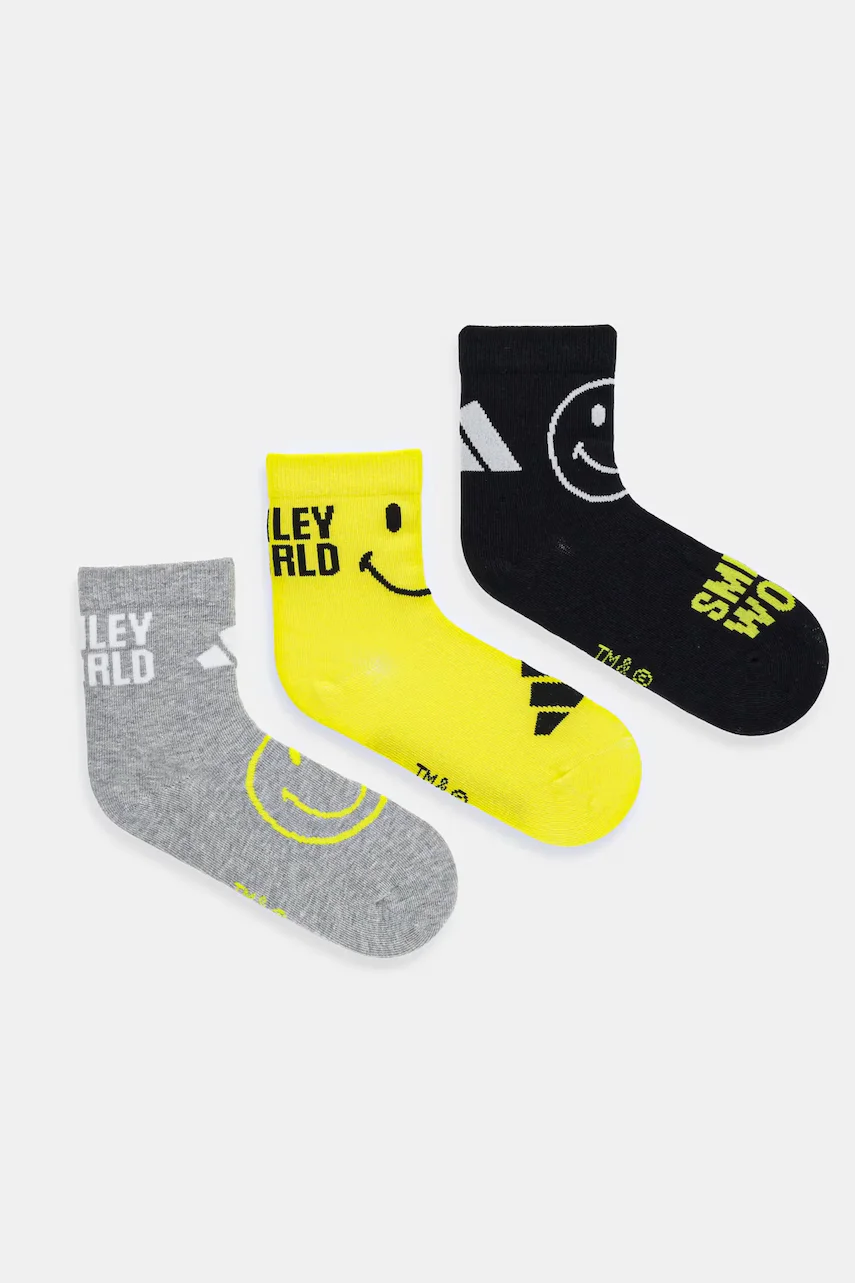 adidas Performance Детски чорапи SMILEY (3 чифта)
