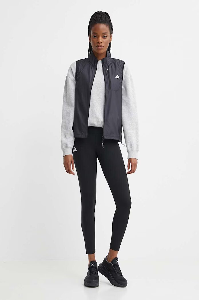 adidas Performance Клин за бягане Adizero Essentials в черно с изчистен дизайн IP3085