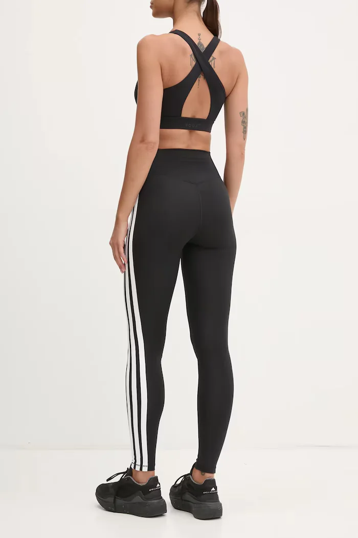 adidas Performance Клин за трениране Essential в черно с апликация JD6545