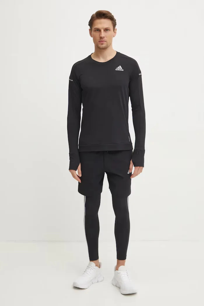 adidas Performance Клин за трениране Techfit в черно с принт IN5587