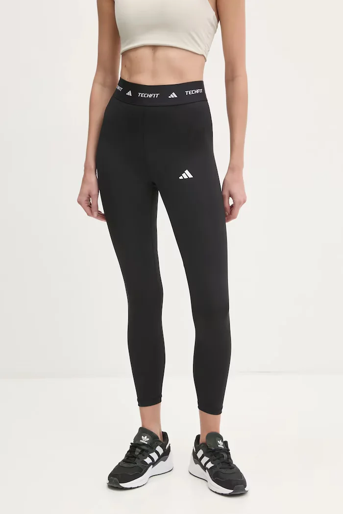 adidas Performance Клин за трениране Techfit в черно с принт IT2273