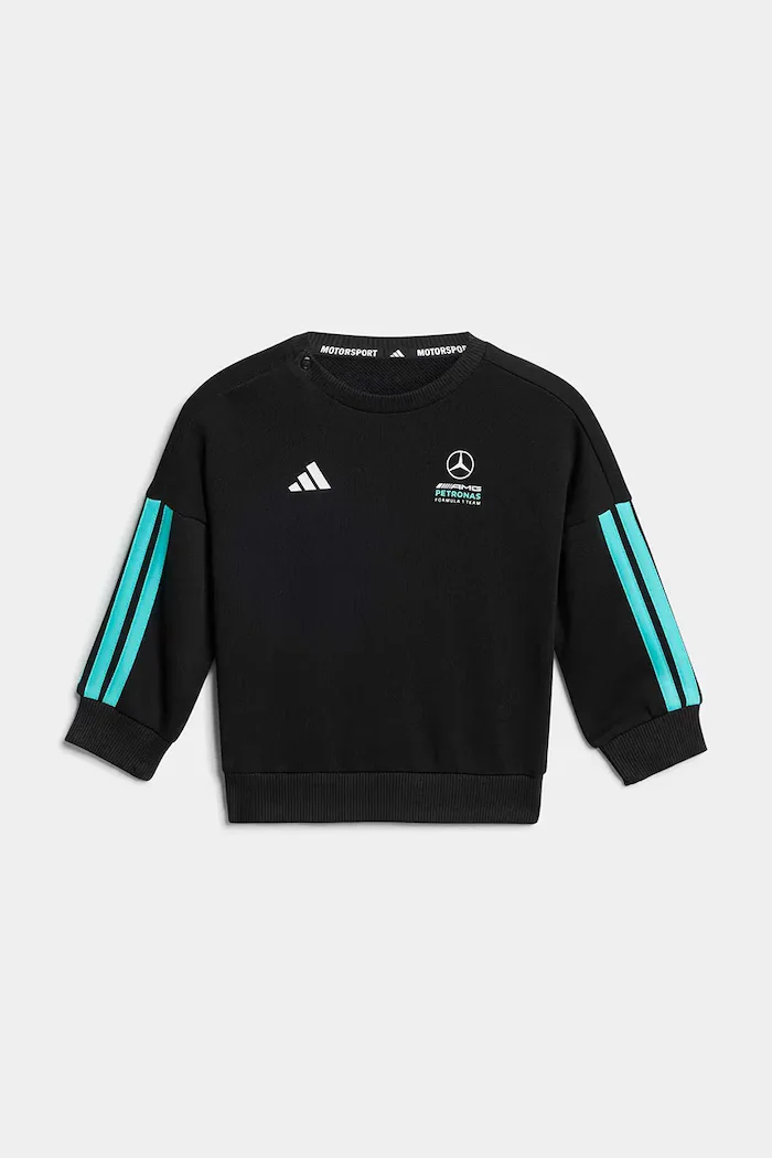 adidas Performance Комплект бебешки спортен екип с памук MERCEDES в черно KE5933