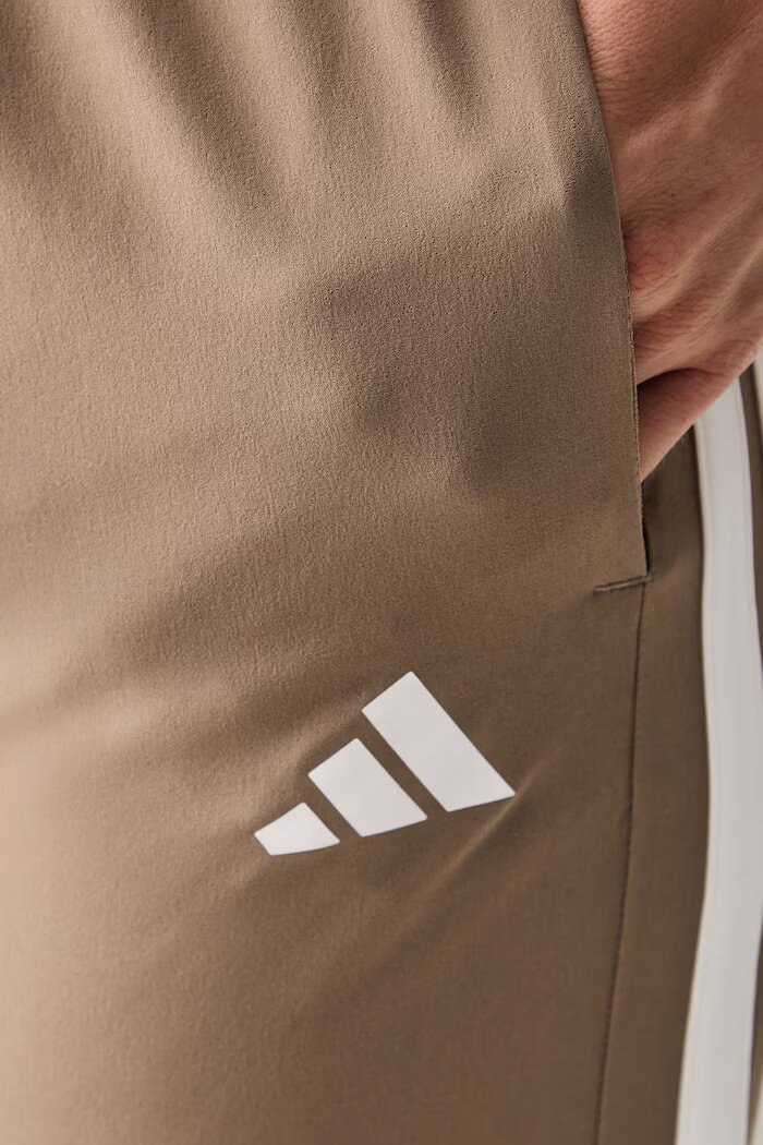 adidas Performance панталон за трениране дамски Essentials бежов с висока талия KT3790