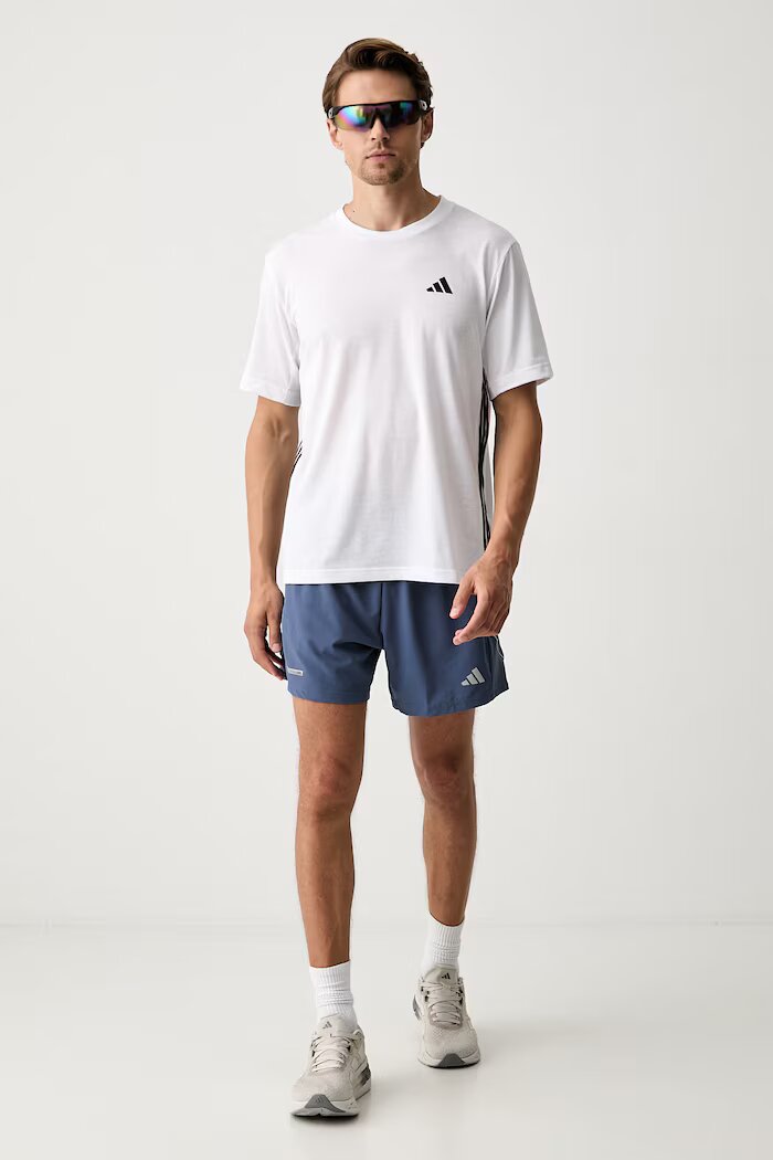 adidas Performance спортен къс панталон мъжки син със стандартна талия KV4073