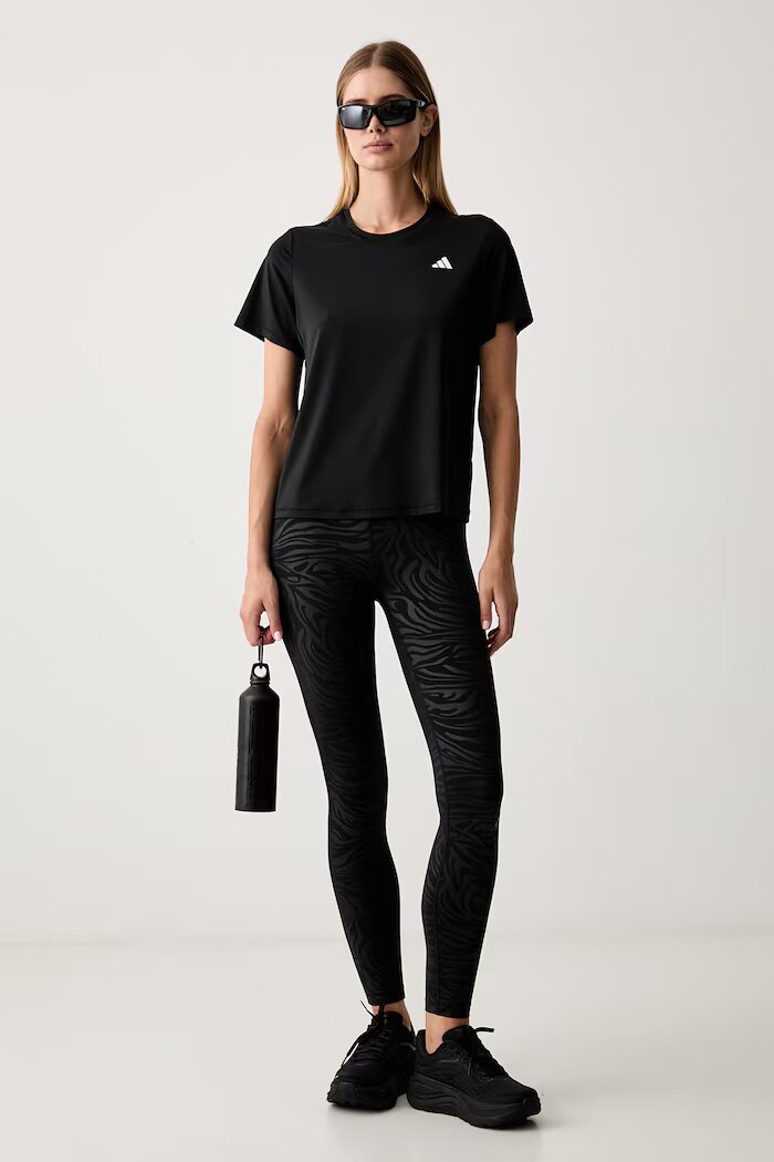 adidas Performance спортен клин дамски All Me Essentials черен с ниска талия KG1372