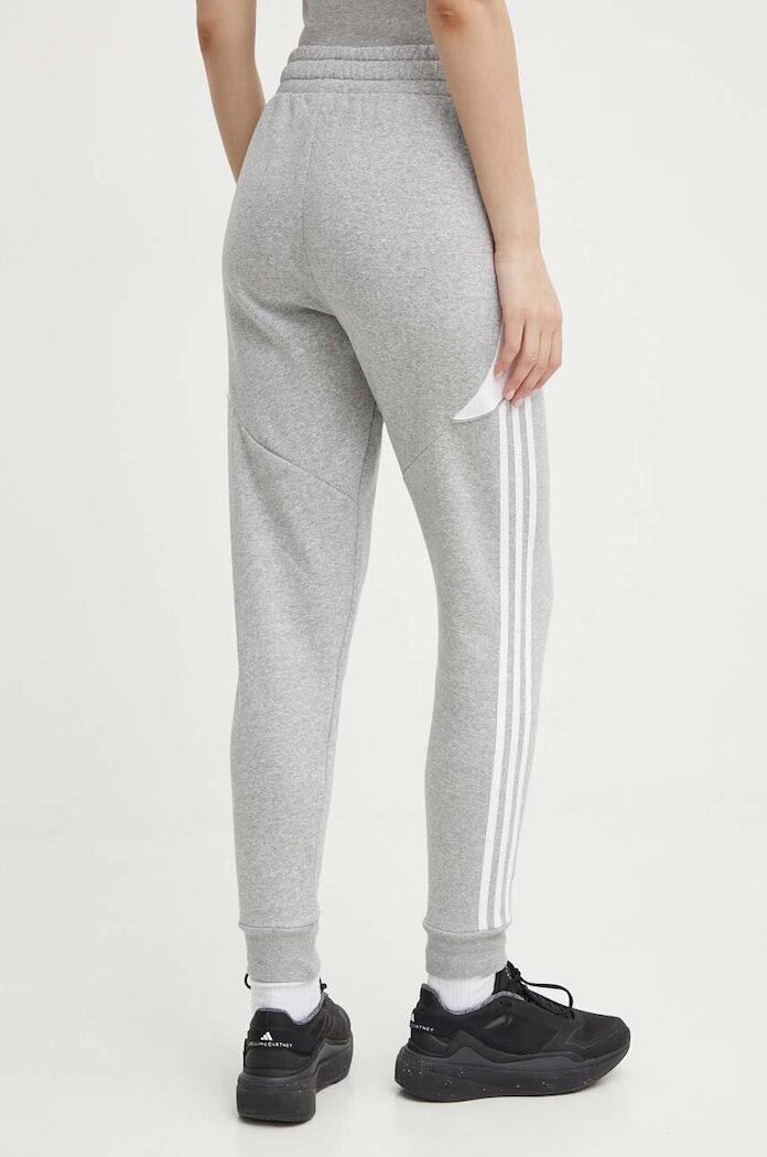 adidas Performance Спортен панталон TIRO в сиво с десен IS1011
