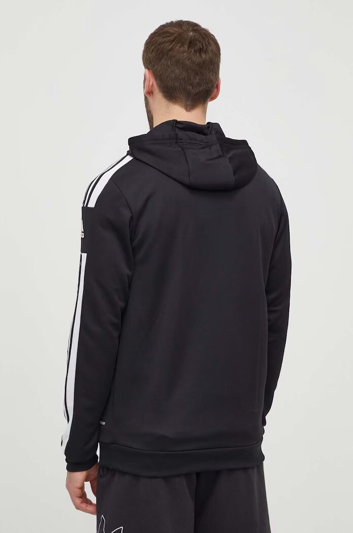adidas Performance Суичър GK9548 мъжки в черно с изчистен дизайн GK9548
