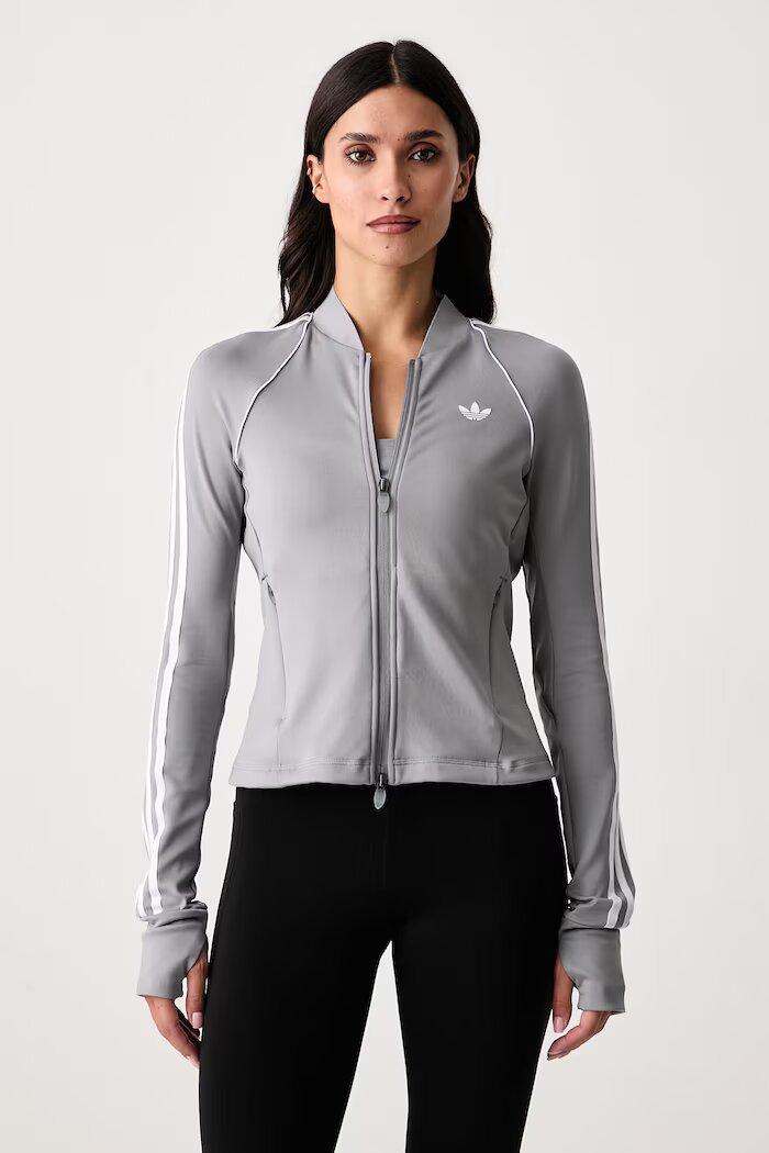 adidas Performance суичър за трениране дамски Originals Sport сив KT7030