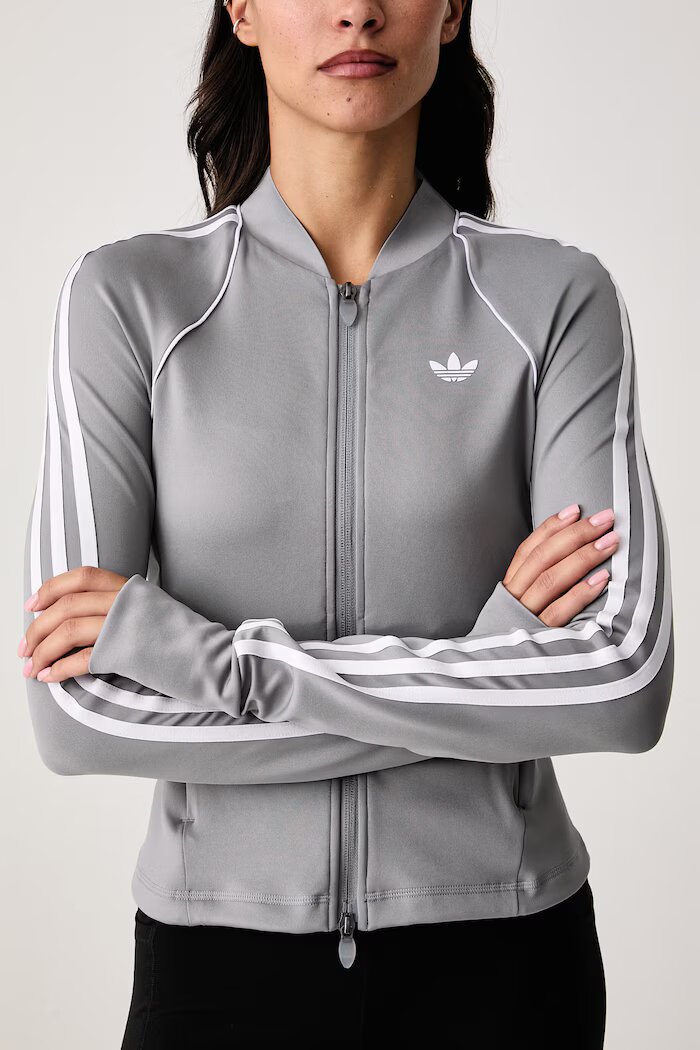 adidas Performance суичър за трениране дамски Originals Sport сив KT7030
