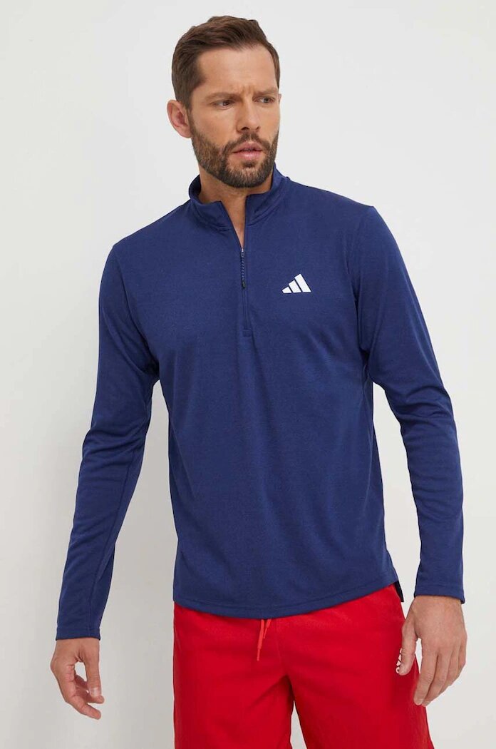 adidas Performance Суичър за трениране Training Essentials Train в тъмносиньо с изчистен дизайн IT5447