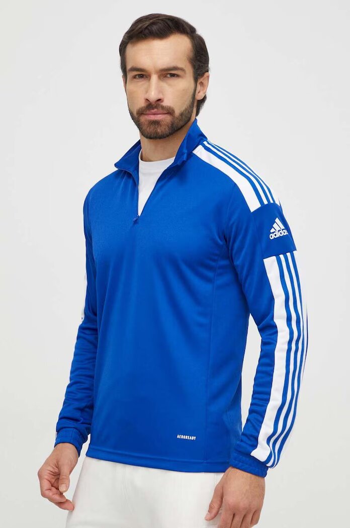 adidas Performance Суичър за трениране в синьо с апликация GP6475
