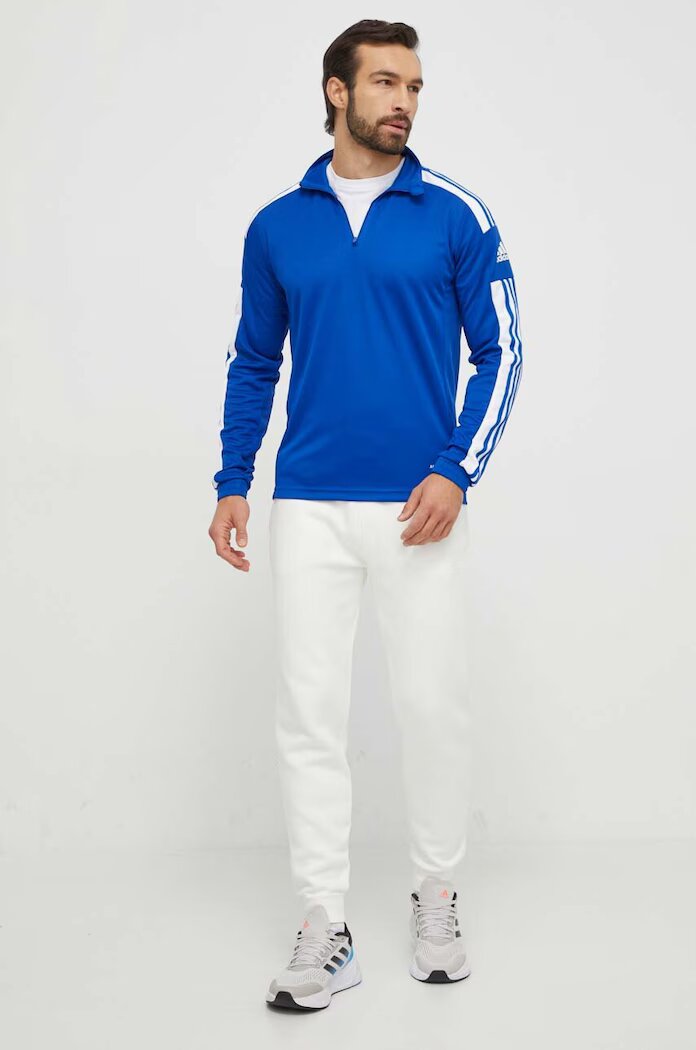 adidas Performance Суичър за трениране в синьо с апликация GP6475
