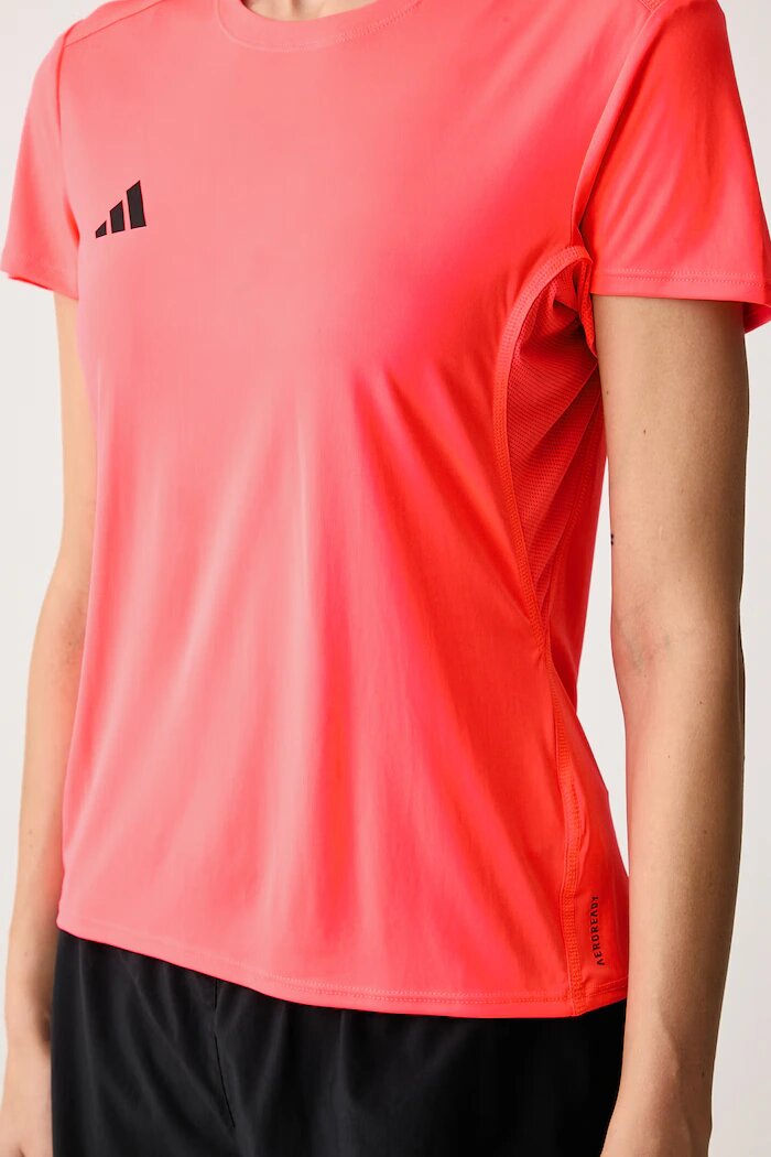 adidas Performance тениска за бягане дамска Adizero розова KZ2984