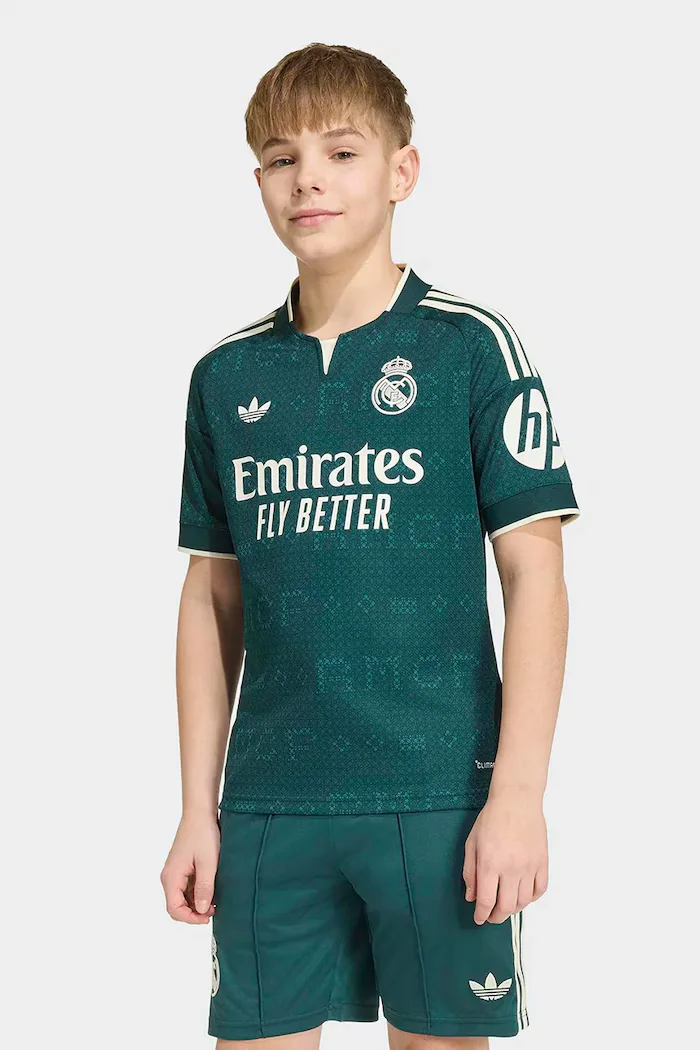 adidas Performance тениска за деца REAL MADRID тюркоазена KC3991
