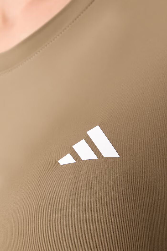 adidas Performance тениска за трениране дамска Essentials бежова KQ8382