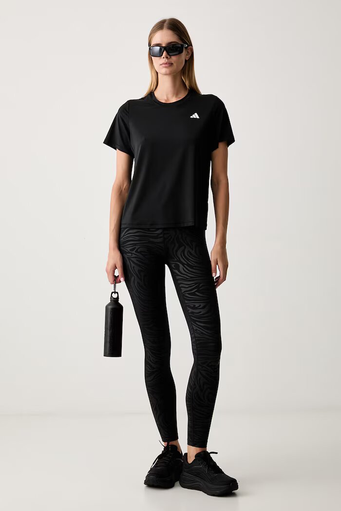 adidas Performance тениска за трениране дамска Strength Essentials черна KW4399