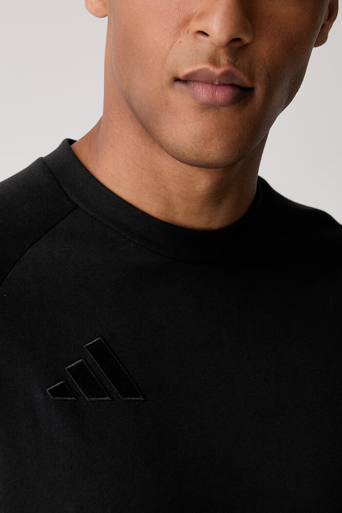 adidas Performance тениска за трениране мъжка от памук Tiro 25 черна JY5948