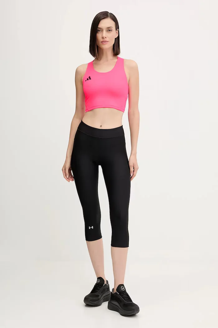 adidas Performance Топ за бягане Adizero Essentials в розово IY5547