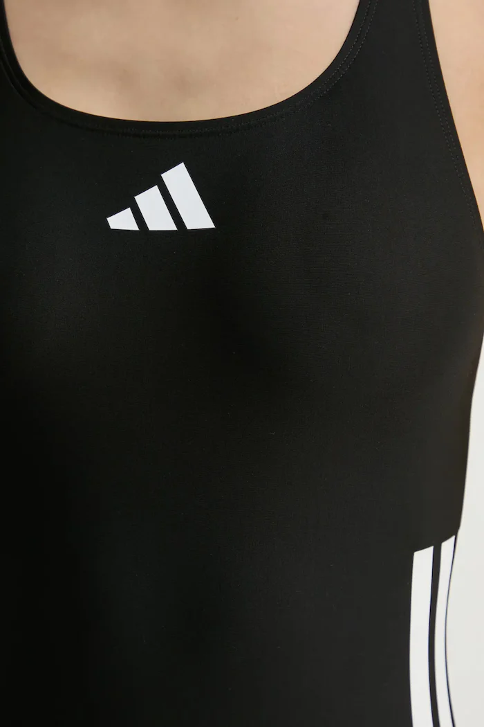adidas Performance Цял бански 3 Srtipes в черно с меки чашки JN8118