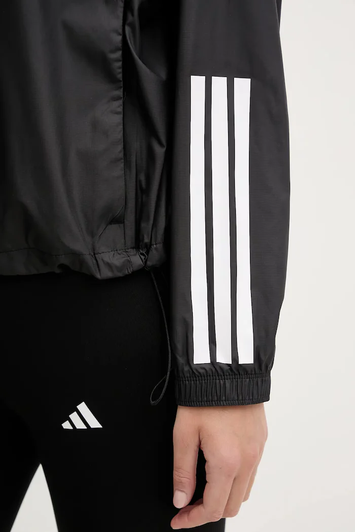 adidas Performance Яке за трениране Hyg Windy в черно преходен модел JX1872