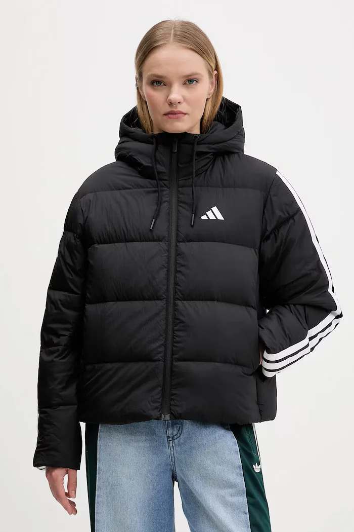 adidas Пухено яке Essentials Climawarm в черно зимен модел JW3429