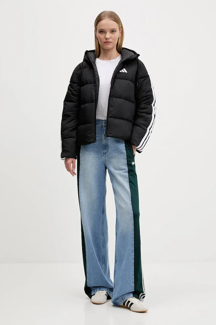 adidas Пухено яке Essentials Climawarm в черно зимен модел JW3429