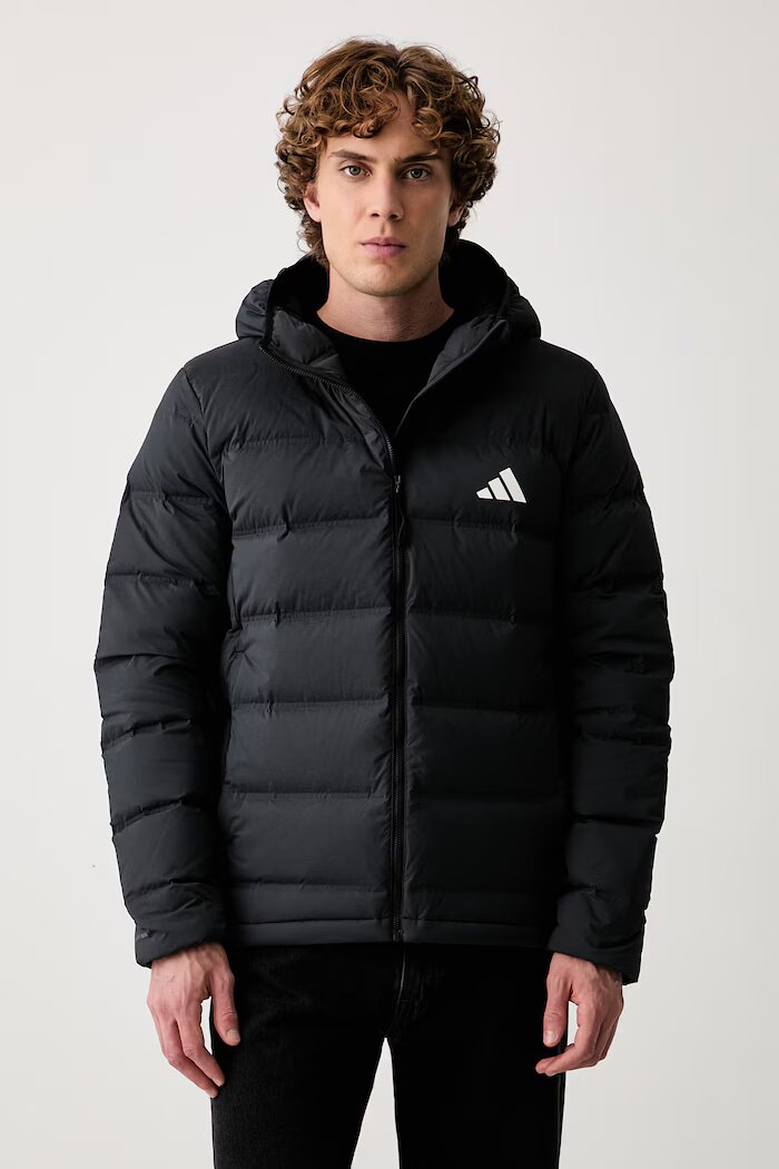adidas пухено яке мъжко Helionic черно JN2114