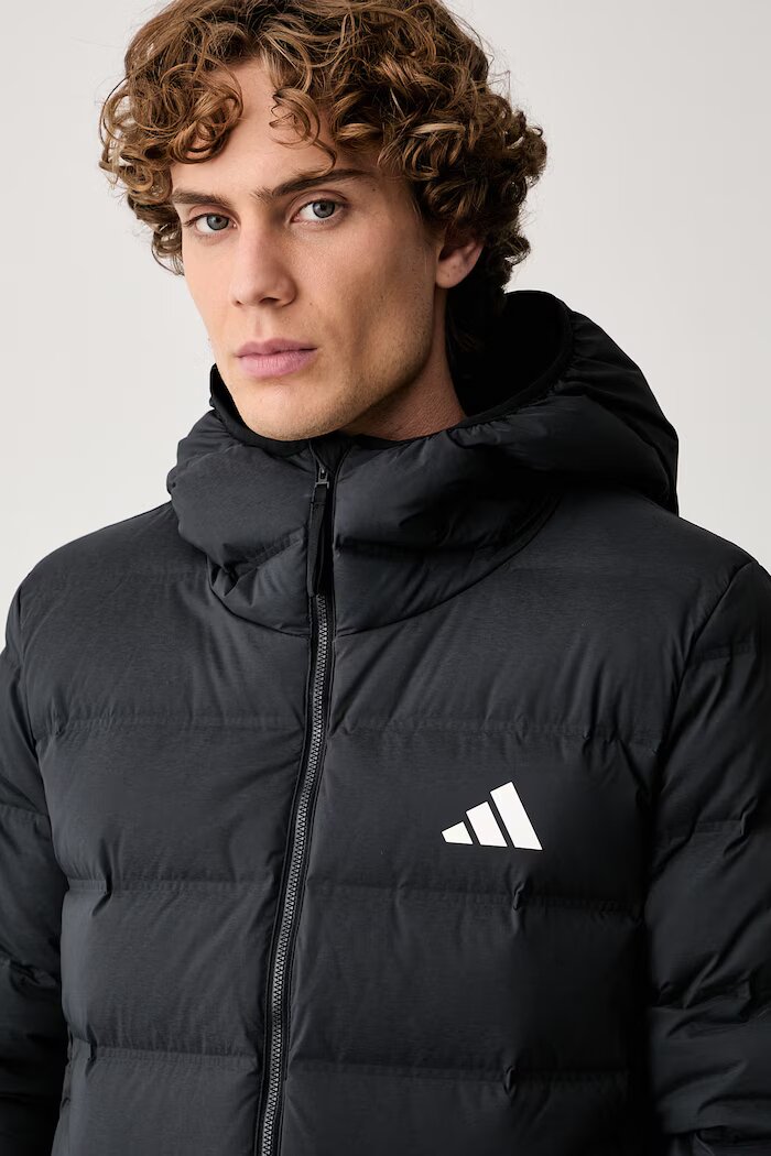 adidas пухено яке мъжко Helionic черно JN2114