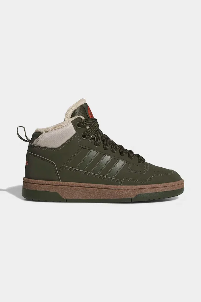adidas RAPID COURT MID маратонки за деца зелени KI6325