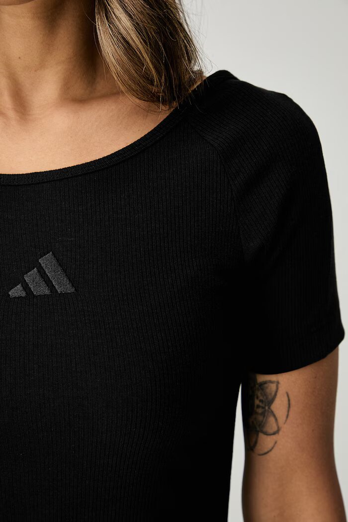 adidas рокля с памук черна KF2434