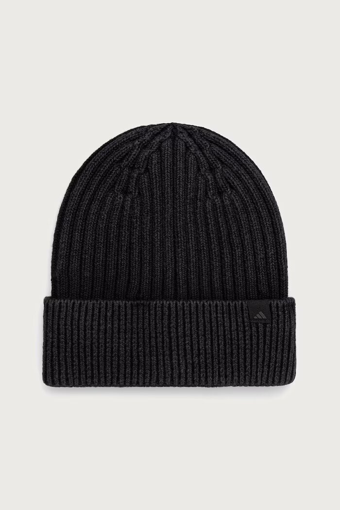 adidas шапка бини от памук черна KT1651