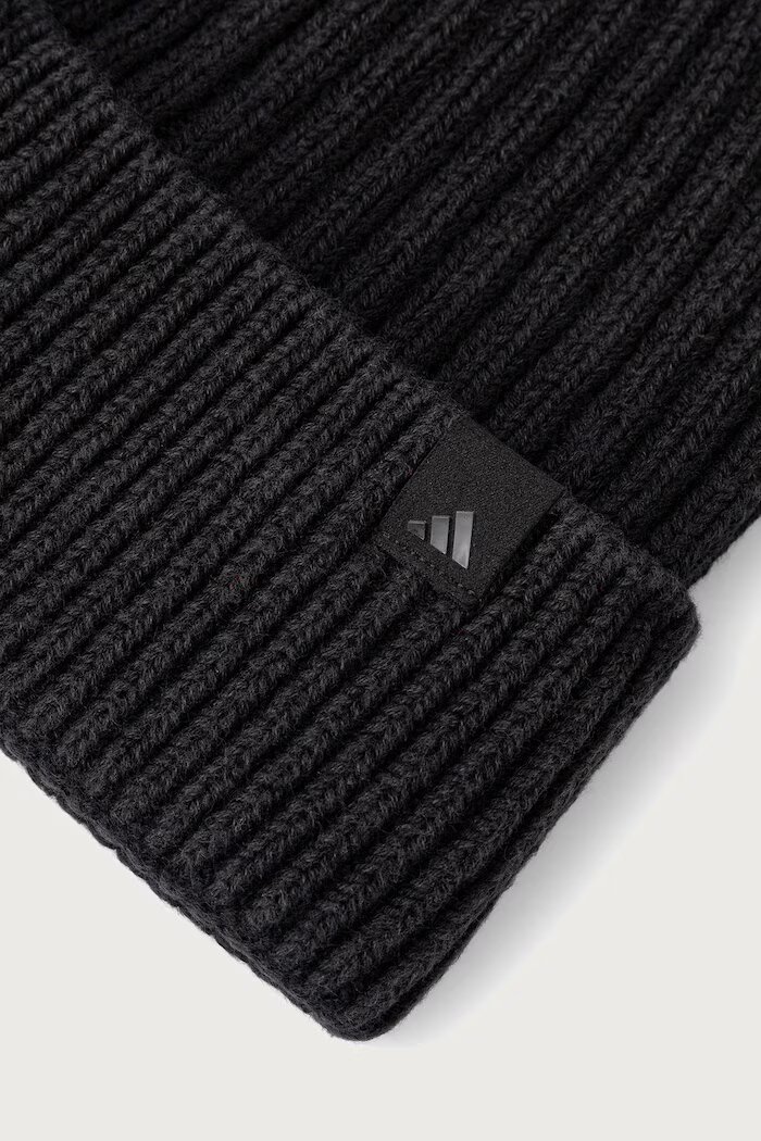 adidas шапка бини от памук черна KT1651