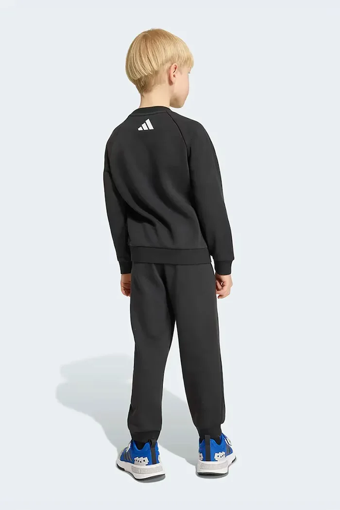 adidas спортен анцуг за деца с памук MINECRAFT черен KH3194