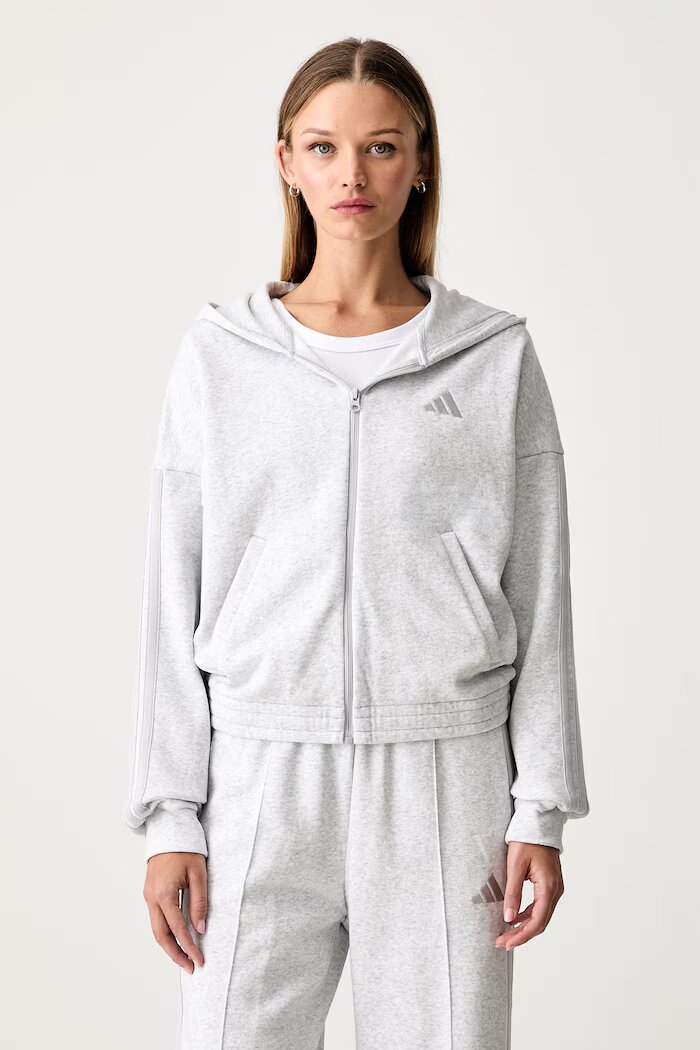 adidas спортен комплект анцуг дамски с памук Energize сив KG1932